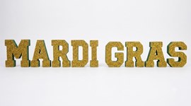 Mardi Gras Letter Kit